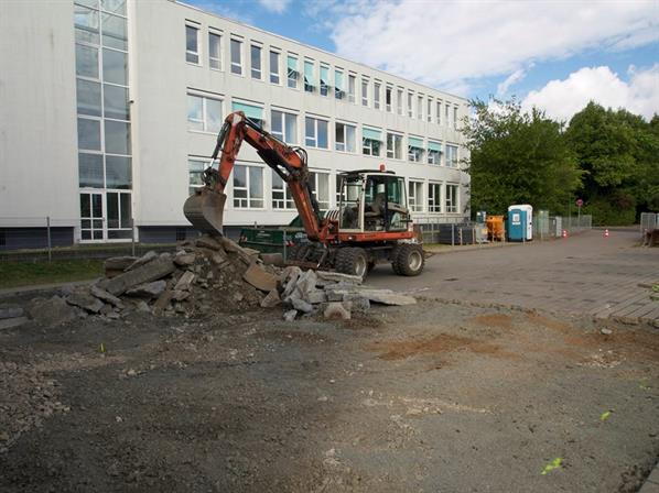 Extension of our School Building has begun